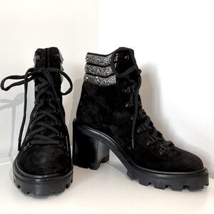 Jimmy Choo Eshe 65 Black Booties